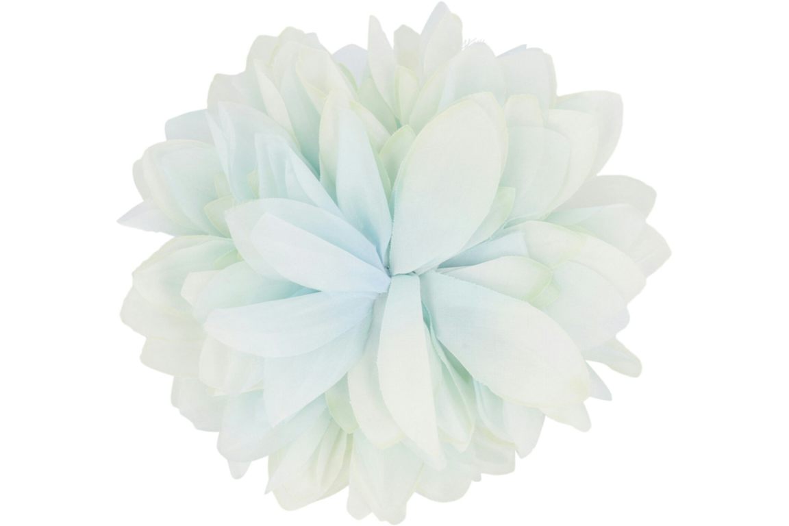 Gucci Flower Silk Brooch White Matte